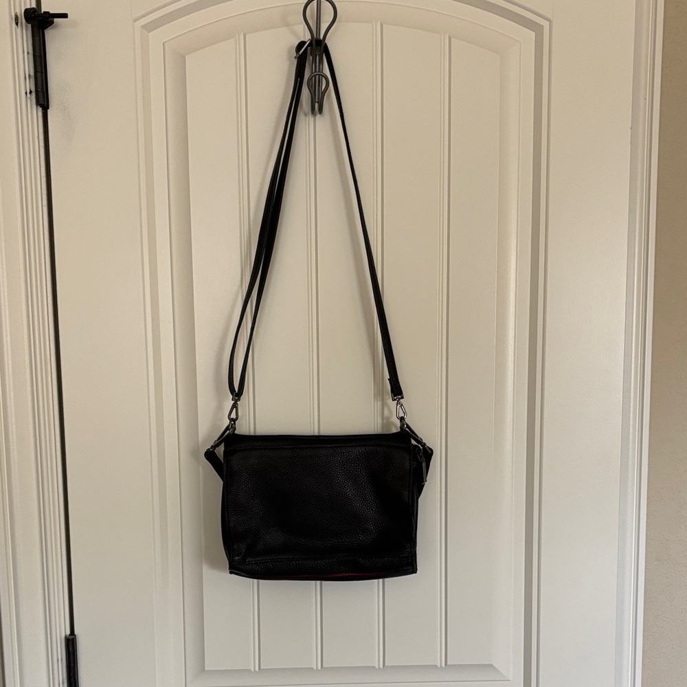Hammitt Black Crossbody Bag with gunmetal Accents - Picture 2 of 10